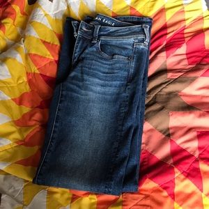 American Eagle Outfitters LONG Kick Boot Jeans